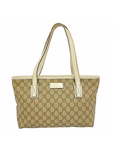 Gucci Gucci GG Supreme Tote Bag 211138 Brown Beige Women's (view 1)