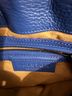 Halston Blue Leather Backpack One size - photo 3