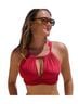 Lucky Solid Red Two Piece Swimsuit Size S - photo 2
