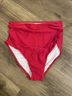 Lucky Solid Red Two Piece Swimsuit Size S - photo 6