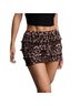 REVOLVE Leopard Print Brown Casual Skirt Size L - photo 1