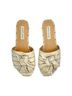 Saks Fifth Avenue Stripes Multi Color Sandals Size 6 - photo 2