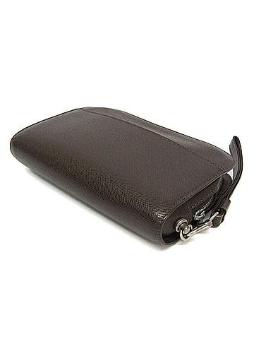 Louis Vuitton Louis Vuitton Taiga Baikal M30183 Men's Clutch Bag Grizzly (view 2)