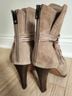 Coach 100% Suede Brown Tan Ankle Boots Size 8 - photo 9