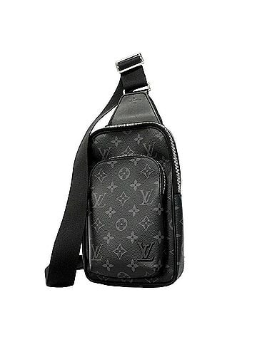 Louis Vuitton Louis Vuitton Monogram Eclipse Avenue Sling Bag PM M47137 Black Men's (view 1)