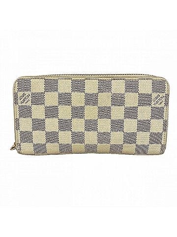 Louis Vuitton Louis Vuitton Damier Azur Zippy Wallet N60019 White Women's Long (view 1)