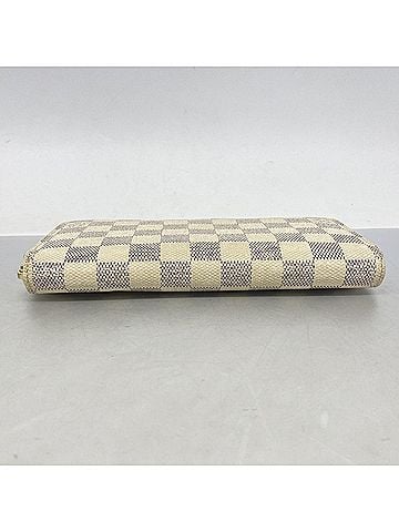 Louis Vuitton Louis Vuitton Damier Azur Zippy Wallet N60019 White Women's Long (view 2)