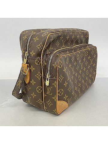 Louis Vuitton Louis Vuitton Monogram Nile GM Shoulder Bag M45242 Brown Women's (view 2)