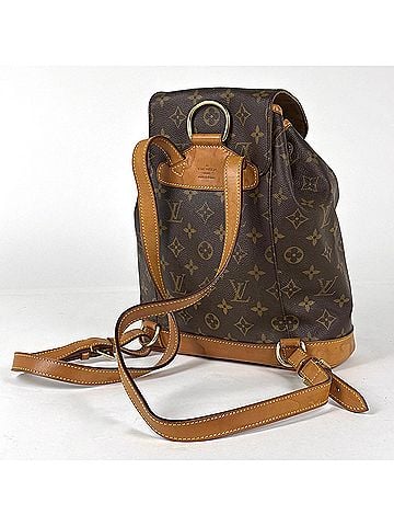 Louis Vuitton Louis Vuitton Montsouris MM Backpack Daypack Rucksack Monogram Brown M51136 Women's (view 2)