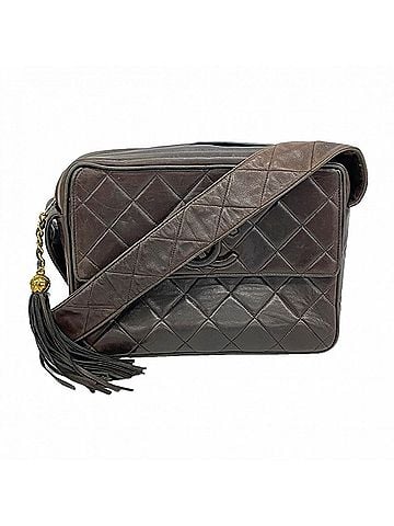Chanel Chanel Matelassé Shoulder Bag, Lambskin, Black, Women's (view 1)