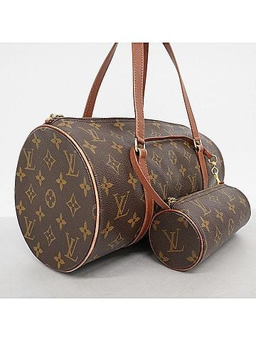Louis Vuitton Louis Vuitton Monogram Papillon 30 Handbag M51385 Brown Women's (view 2)