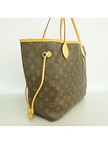 Louis Vuitton Louis Vuitton Monogram Neverfull MM Tote Bag M40156 Brown (Women's) (view 2)