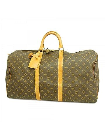 Louis Vuitton Louis Vuitton Bags - Boston Monogram Keepall 55 M41424 Brown Men's &amp; Women's (view 1)