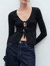 Mango Black Cardigan Size M - photo 8