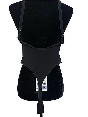 Lululemon Athletica Nulu Mesh Scoop-Back Sleeveless Bodysuit Bodysuit (view 2)