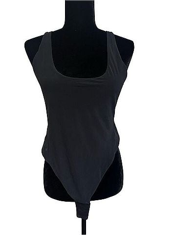 Lululemon Athletica Nulu Mesh Scoop-Back Sleeveless Bodysuit Bodysuit (view 1)