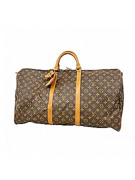 Louis Vuitton Louis Vuitton Bags - Boston Monogram Keepall Bandoulière 60 Brown Men's &amp; Women's (view 1)