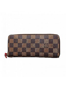 Louis Vuitton Louis Vuitton Damier Portefeuille Clemence Long Wallet N60534 Cerise Women's (view 1)