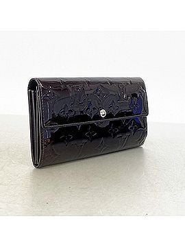 Louis Vuitton Louis Vuitton Vernis Portefeuille Sarah Long Wallet M93524 Amarante Ladies (view 2)