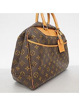 Louis Vuitton Louis Vuitton Monogram Deauville Handbag M47270 Brown Women's (view 2)