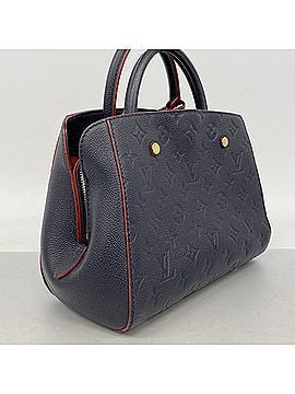 Louis Vuitton Louis Vuitton handbag, Monogram Empreinte Montaigne BB M42747 Marine Rouge, ladies'. (view 2)