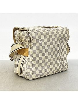 Louis Vuitton Louis Vuitton Damier Azur Naviglio Shoulder Bag N51189 White Women's (view 2)