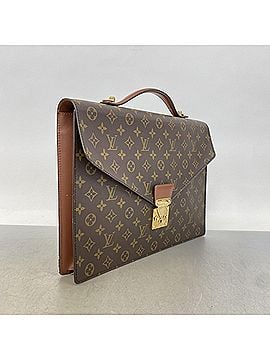 Louis Vuitton Louis Vuitton Monogram Portedocument Bandoulière Bag M53338 Brown Men's (view 2)