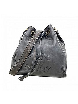 Chanel Chanel Shoulder Bag, Lambskin, Black, Women's (view 1)