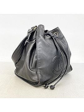 Chanel Chanel Shoulder Bag, Lambskin, Black, Women's (view 2)