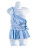 A.L.C. 85% Viscose 15% Polyamide 100% Rayon Stripes Blue Sleeveless Top Size 4 - photo 2