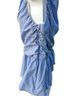 A.L.C. 85% Viscose 15% Polyamide 100% Rayon Stripes Blue Sleeveless Top Size 4 - photo 7