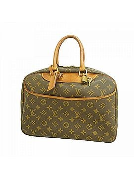 Louis Vuitton Louis Vuitton Monogram Deauville Handbag M47270 Brown Women's (view 1)