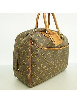 Louis Vuitton Louis Vuitton Monogram Deauville Handbag M47270 Brown Women's (view 2)