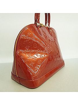 Louis Vuitton Louis Vuitton Vernis Alma GM Handbag M93596 Pomme d'Amour (Women's) (view 2)