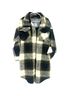 Steve Madden Plaid Green Black Jacket Size L - photo 3