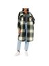 Steve Madden Plaid Green Black Jacket Size L - photo 1