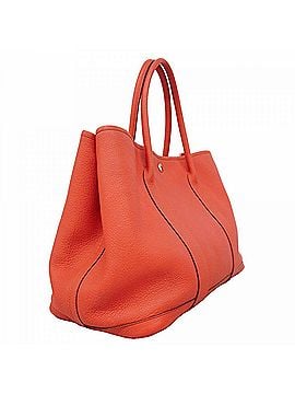Hermès Hermes Garden PM Tote Bag, Negonda Leather, Bougainvillea Pattern, ?N Stamp, Women's. (view 2)