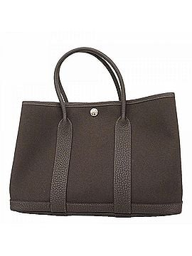 Hermès Hermes Garden TPM Handbag, Toile Military, Ebene, G Stamp, Ladies (view 1)