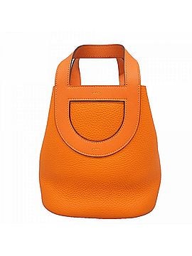 Hermès Hermes In the Loop 18 handbag, Taurillon Clemence leather, Orange Mini Anne, W stamp, women's. (view 1)