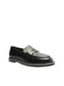 Schutz 100% Leather Black Flats Size 8 1/2 - photo 1