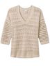 CAbi Tan Pullover Sweater Size M - photo 2