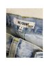 RE/DONE 100% Cotton Solid Blue Jeans Size 25 waist - photo 3