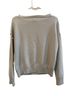 Haute Hippie Floral Ivory White Pullover Sweater Size M - photo 2