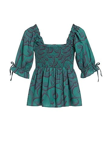 Porridge Short Sleeve Blouse (view 1)