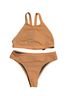 Jolyn 100% Polyester Orange Two Piece Swimsuit Size M - photo 1