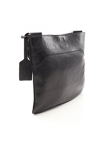 Prada Prada PRADA Logo Shoulder Bag Handbag Leather Women's Black (view 2)