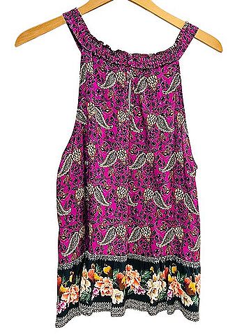 FARM Rio Mikah Halter Top Sleeveless Top (view 2)