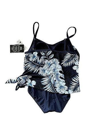 Maxine of Hollywood Indigo Moon Trop One Piece Swimsuit (view 2)