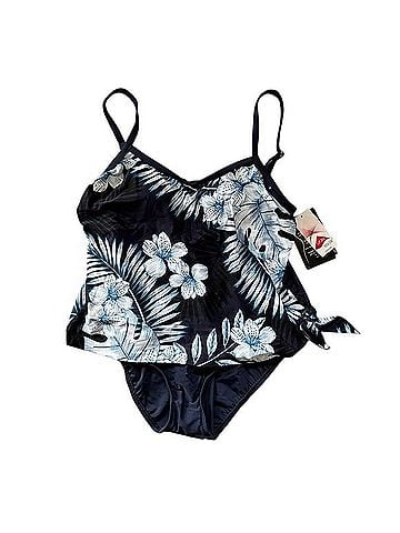 Maxine of Hollywood Indigo Moon Trop One Piece Swimsuit (view 1)