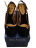 Enzo Angiolini Black Gold Heels Size 6 - photo 1